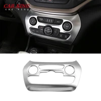 for jeep cherokee kl 2014 2015 16 2018 abs matte car interior accessories styling air conditioning adjustment switch cover trim