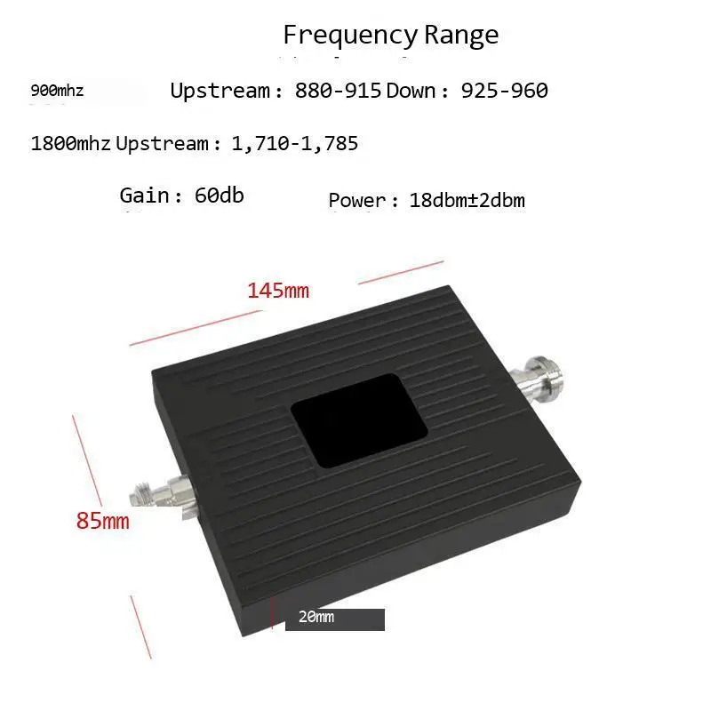 900 1800 мобильный сигнал 2-полосный повторитель сигнала сетевой усилитель