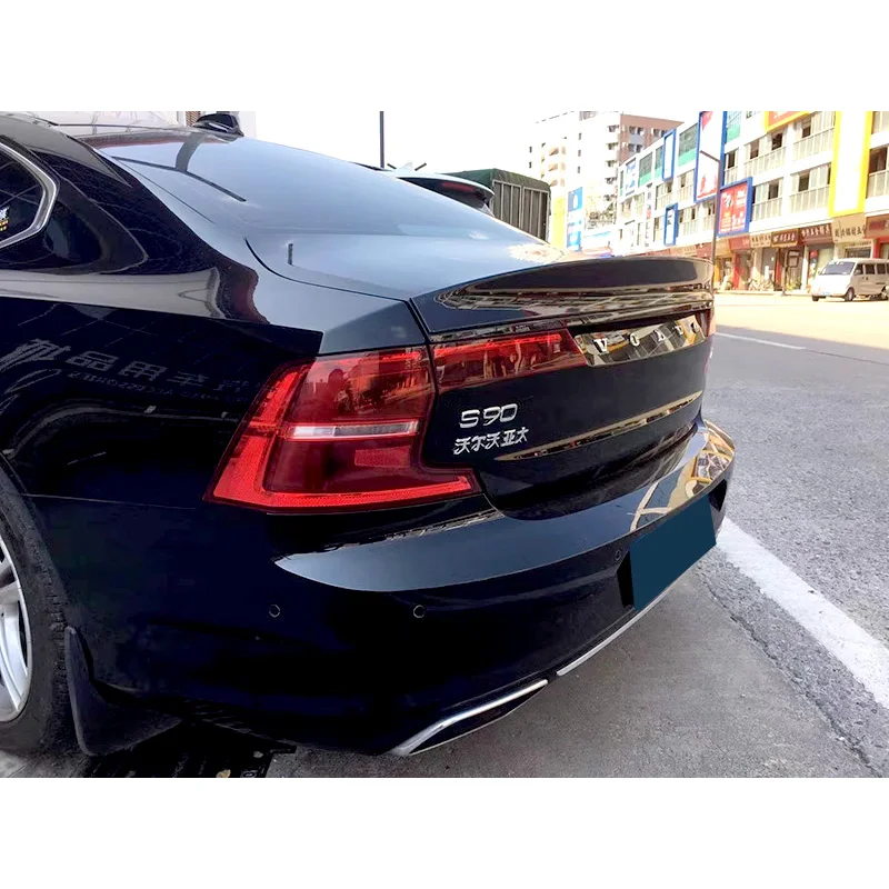 Белый спойлер для задних плавника VOLVO S90 2017-2020 Аксессуары заднего крыла из