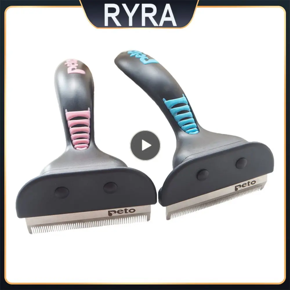 

Prevents Hair From Tangling Cat And Dog Hair Removal Comb Pet Hair Removal Comb Comfortable To Use Reduce Hair Loss Smooth Fur