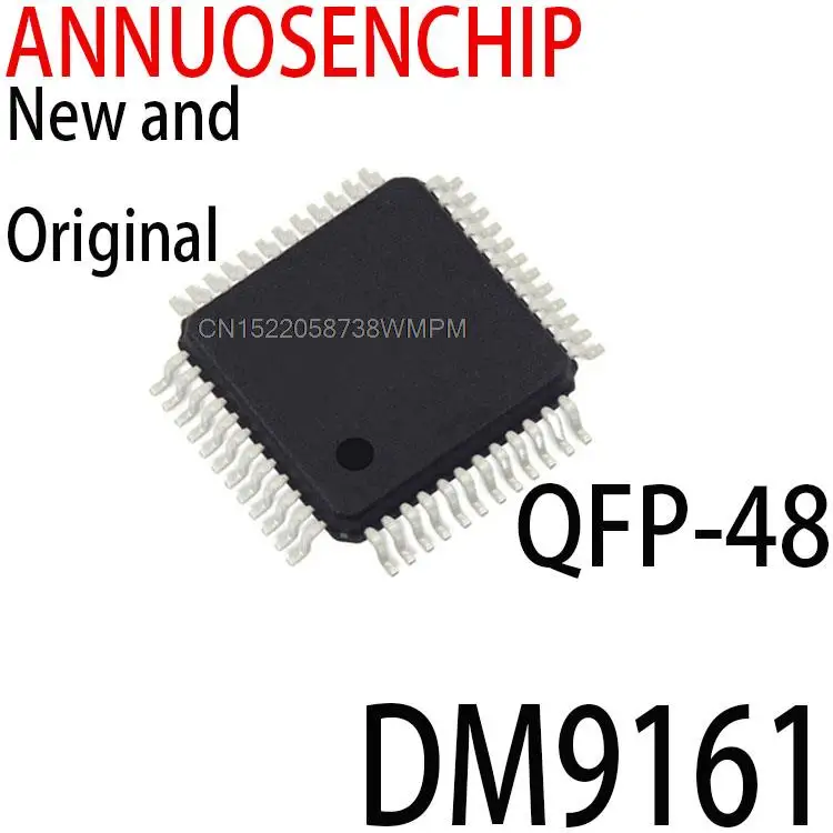 

10PCS New and Original DM9161BIEP QFP-48 DM9161