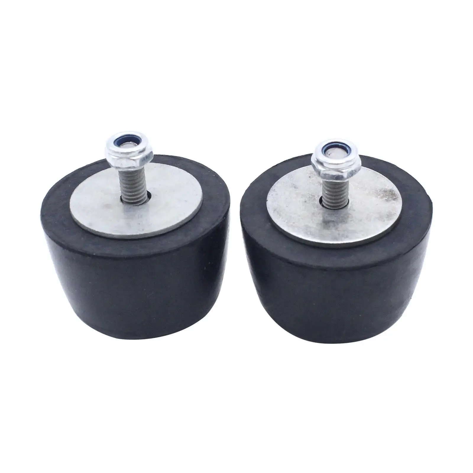 

2 X Black Rubber Bumper Cushion Hood for JK 87-18