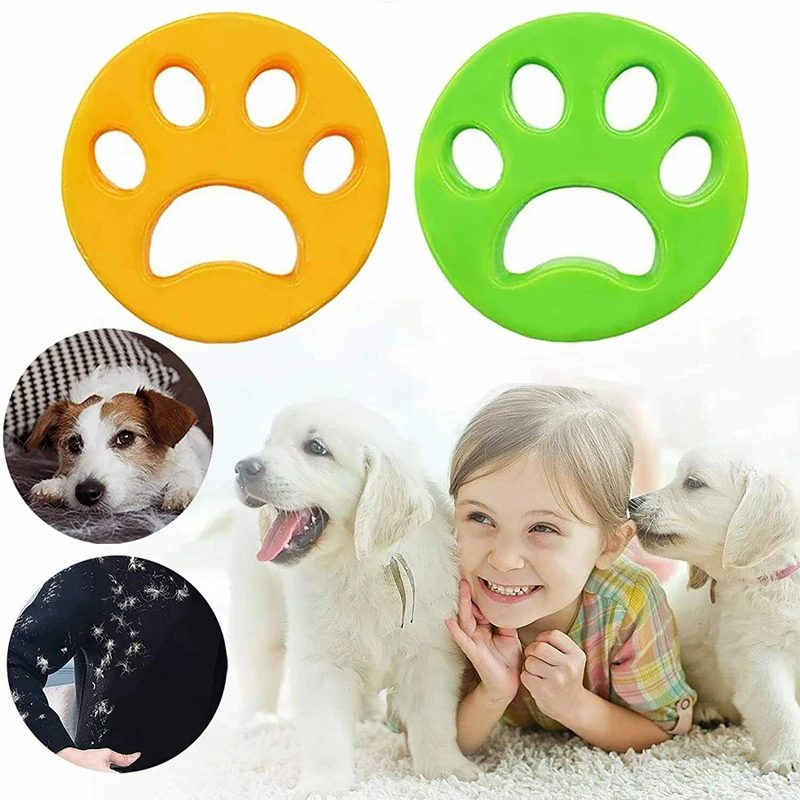 

Pet Hair Remover Laundry Brush Dog Hair Catcher Added To Washer Dryer Remover for Clothing Bedding Cleaning Laundry Accessories