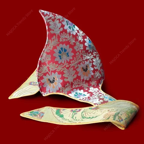 Церемониальная шляпа ламы Zongkapa Master Style