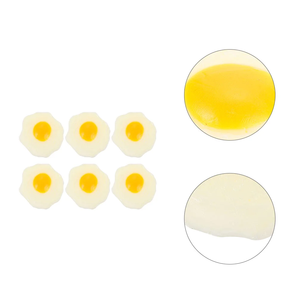 

6 шт., искусственные яйца из силикагеля