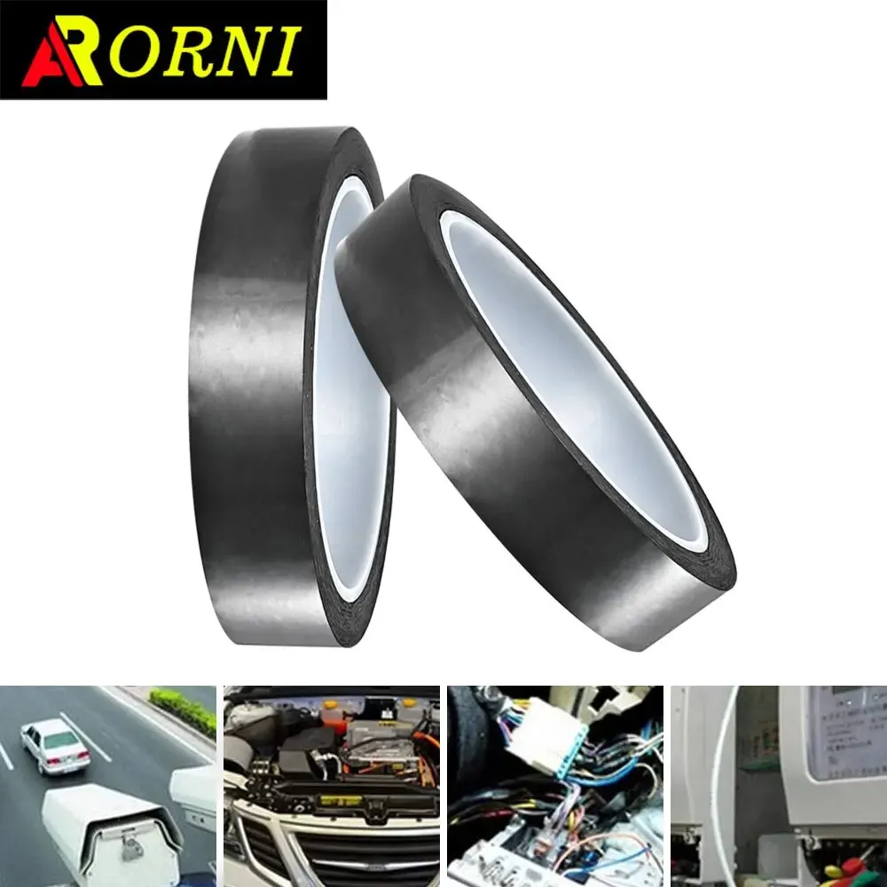 50 М Черная Изоляционная Лента С Каптоном Устойчивая К Высокому Напряжению