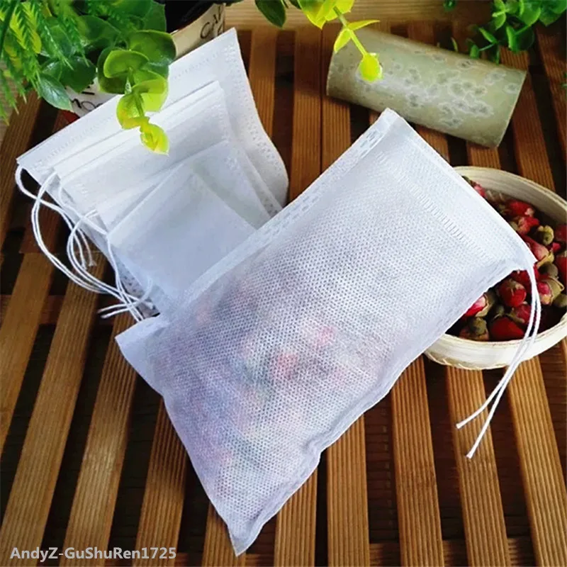 

2022 чайный пакетик 500 шт./лот, пакетики для чайного пакетика, инфузор со шнурком, Запаянные, в ассортименте, различные размеры, саше, фильтрова...