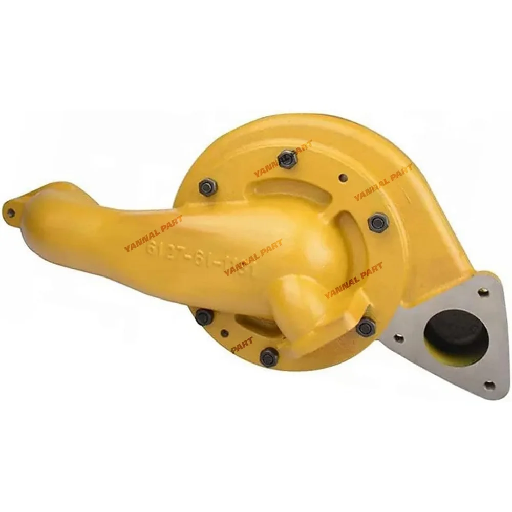 Водяной насос 6127-61-1008 подходит для деталей двигателя Komatsu S6D155-4B S6D155-4C S6D155-4-R SA6D155-4A