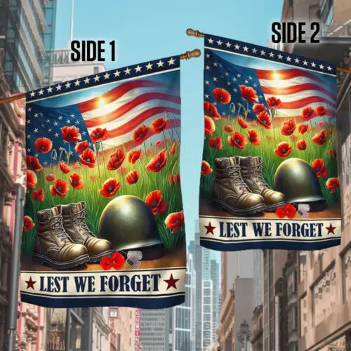 Садовый флаг ко Дню памяти Правед мы забывайте