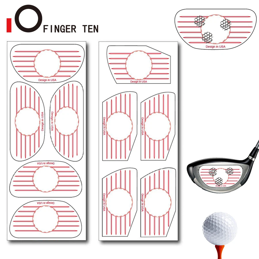 Putter Stickers Red Drop Shipping