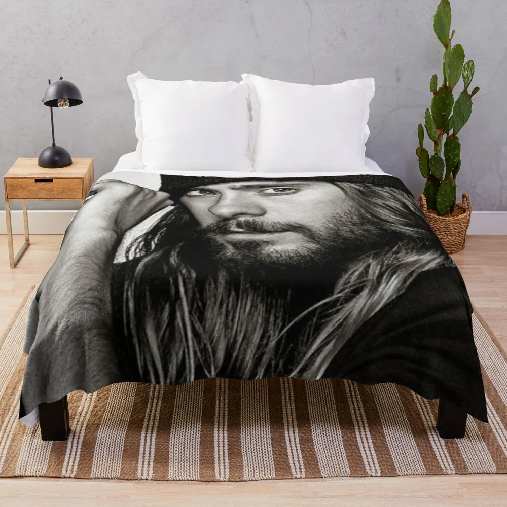 

Jared Leto Throw Blanket Fur Blankets Sofa Throw Blanket