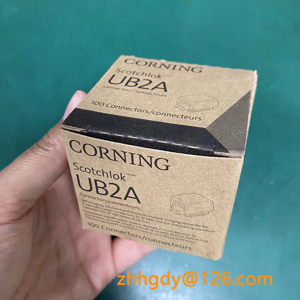 Original 100PCS 3M (CORNING ) Scotchlok UB2A K4 Wiring Subnet Wire Telephone Wire Crimp Terminal Fast Connector 0.4-0.9mm