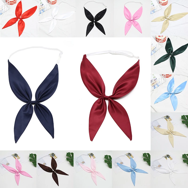 

Ladies Bow tie Shirts Collars Tie For Women Business Bowknot Student Bow Ties Butterfly Girls Suits Bowties