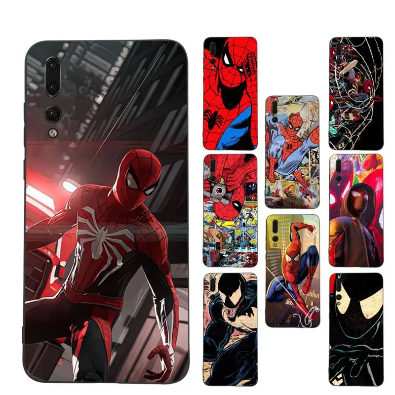 

Spiderman Venom Comics Phone Case for Huawei P30 40 20 10 8 9 lite pro plus Psmart2019
