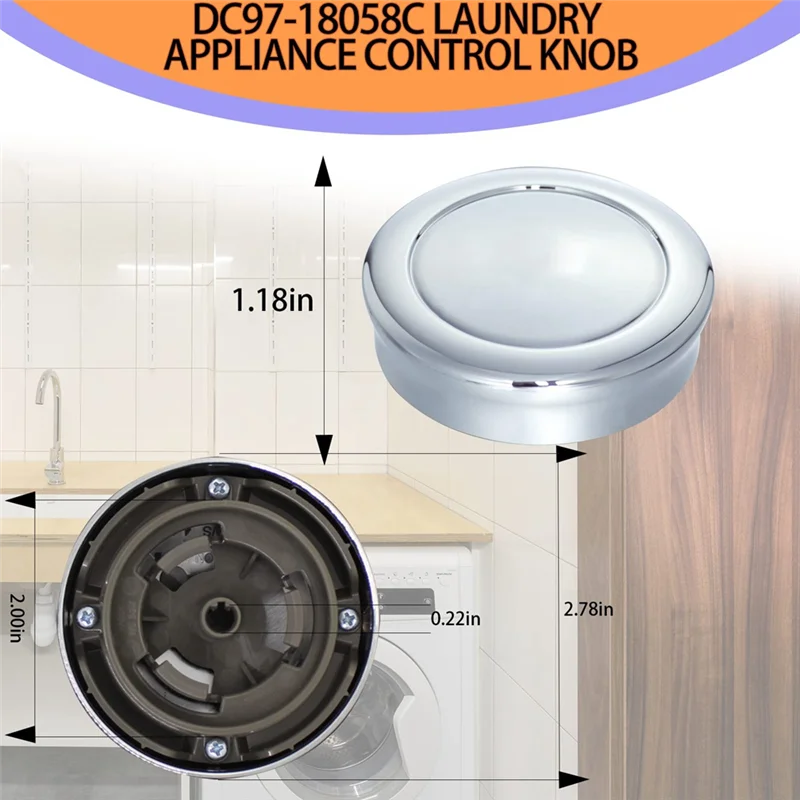 DC97-18058C Ручка управления стиральной машиной для машины Samsung сушильной DC97-18058A