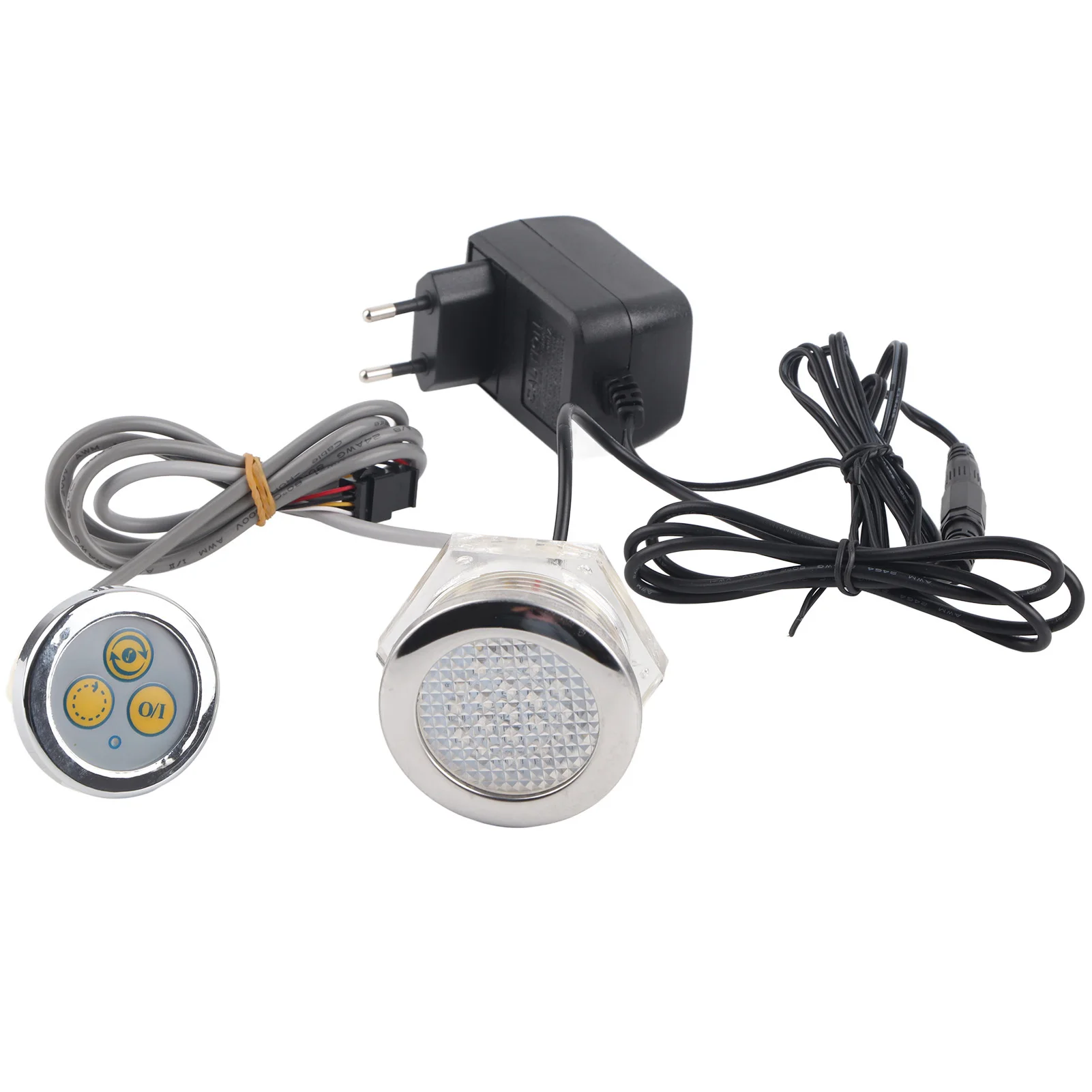 

Colorful Underwater Lights 12V Waterproof LED Lamp with Controller for Pool Hot Tub EU 230-240V