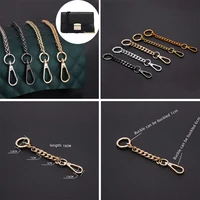 bag parts accessories metal chain bag strap extension chain gold belt hardware handbag accessory bag strap for women bags belt