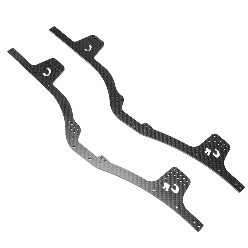 

LCG Lower Center Of Gravity Carbon Fiber Chassis Frame Rails For 1/10 RC Crawler Axial SCX10 I II III Upgrades Parts