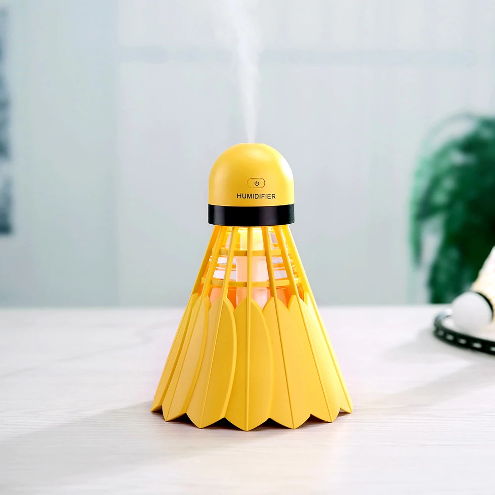 

Home with Mist Light Humidifier Mini USB Humidifier Car Air Night Use Maker DC5V for LED Ultrasonic Diffuser Office Badminton