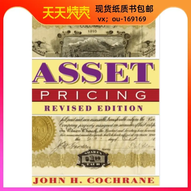 

Paper Book Free Shipping Asset Pricing Revised Edition by John