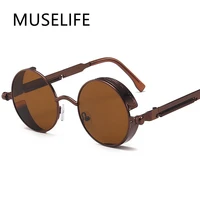 clip on sunglasses men steampunk brand design women fashion glasses vintage retro fashion sunglasses oculos uv400