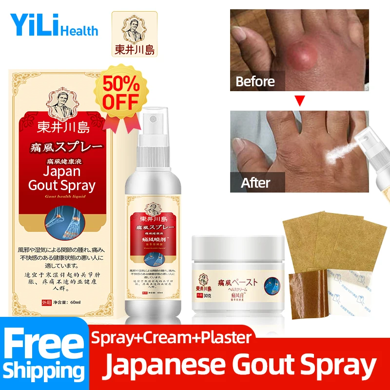 

Gout Treatment Spray Arthritis Pain Relief Medicine Patch Apply To Finger Toe And Joints Swollen Cream Japan Secret Recipe