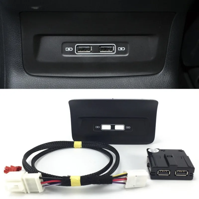OEM USB разъем для заднего сиденья Armerst USB адаптер для Skoda Kodiaq Karoq 5QD 035 726 L