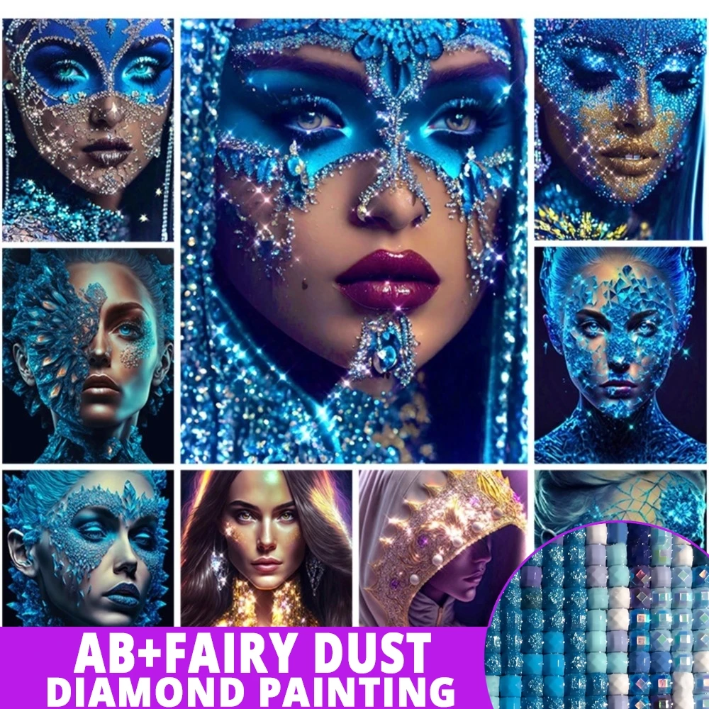 Алмазная живопись AB Fairy Dust 5D