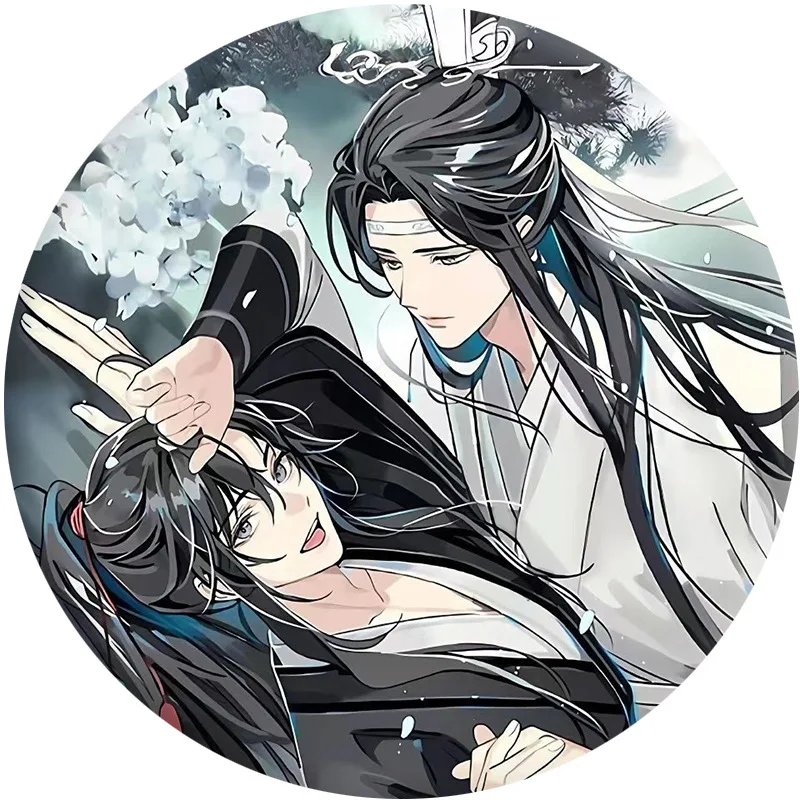 Металлическая брошь Чэнь Цин Лин