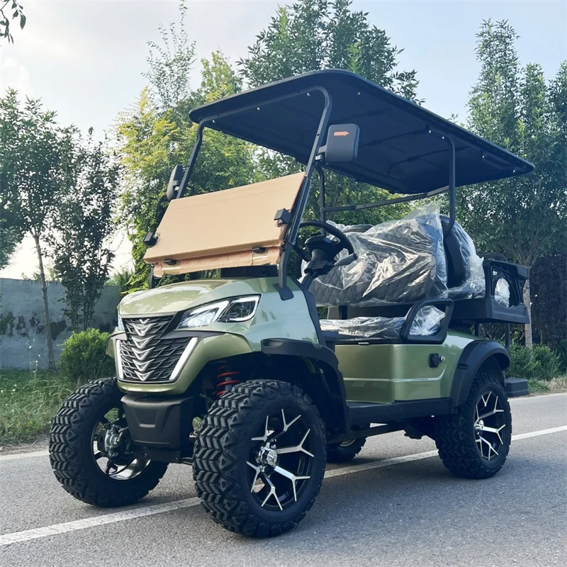 Электрическая тележка для гольфа внедорожник сафари 4 места 60 в 72