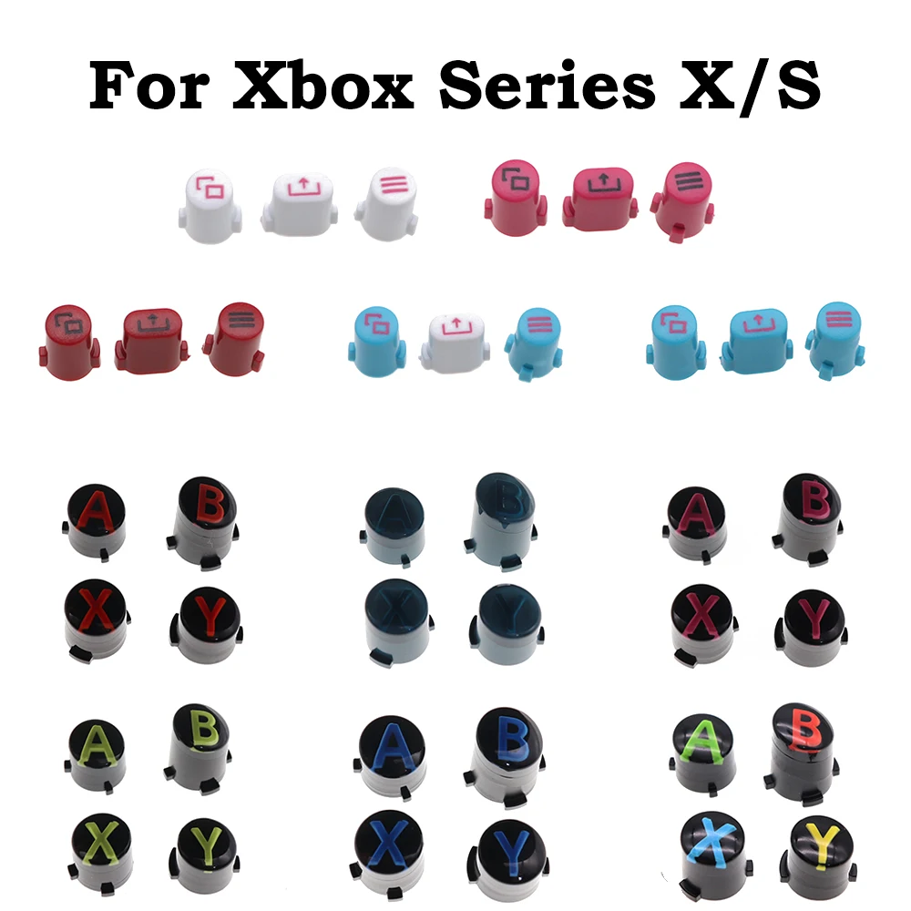 

Replacement ABXY View Menu Share Buttons Mod Kit Function Key For XBox Series X S Controller Repair Parts