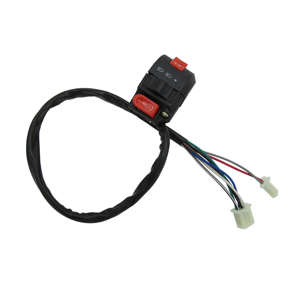 

Professional Kill Start Light Switch Handlebar Multifunction Waterproof Dustproof Control Handle Switch Good Insulation
