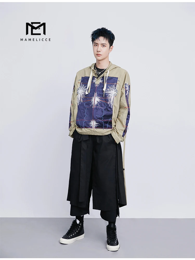 Широкие брюки для мужчин MAMELICCE