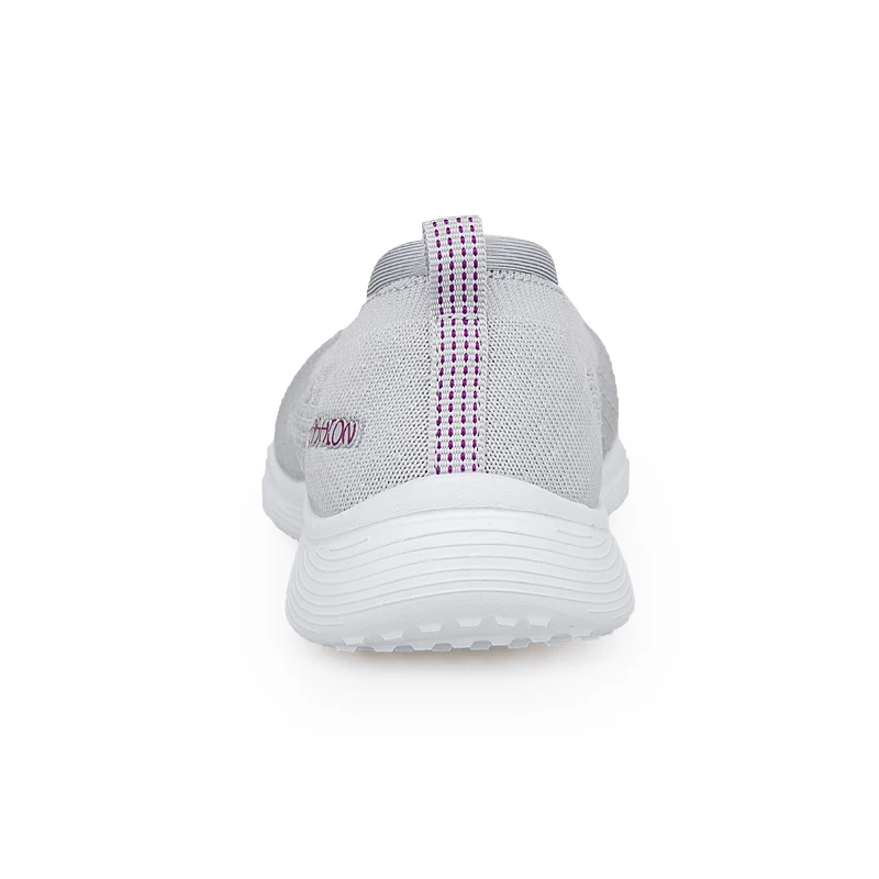 STRONGSHEN Women  Shoes  Summer Flying Woven  Wear-resisting  Non-slip  Comfotrtable Elderly  Walking Shoes Slip-on Mother Shoes