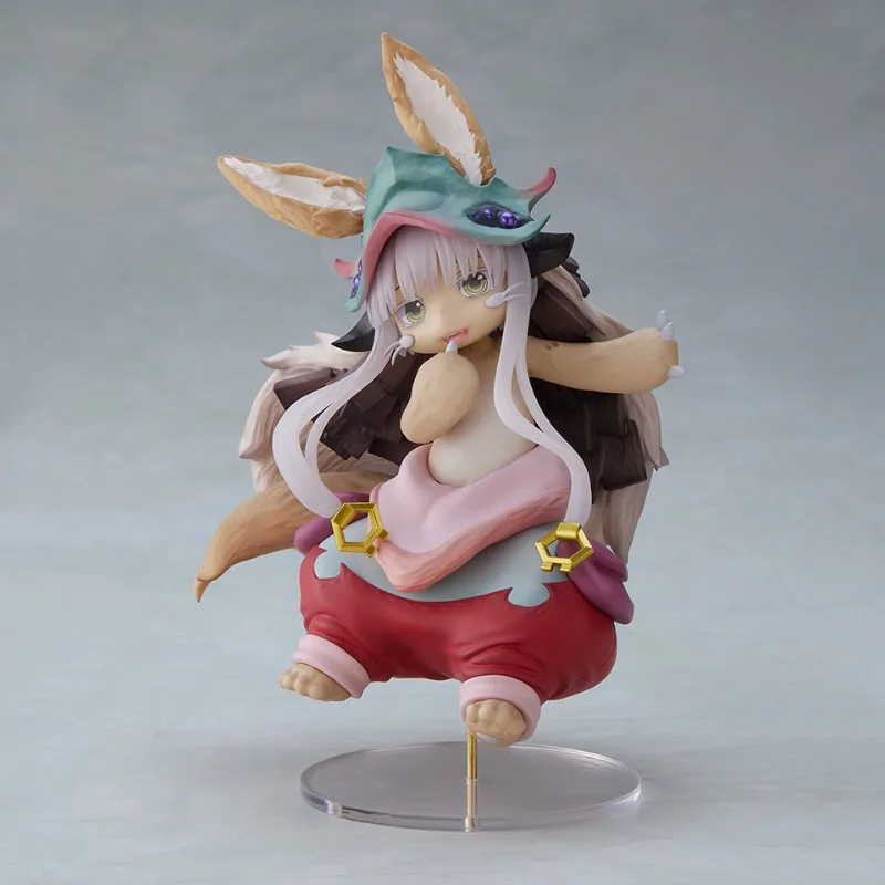 

12cm Genuine Made In Abyss Nanachi PVC Action Anime Model Kawaii Figure Collectible Cartoon Decor Adult Kids Toys Surprise Gift