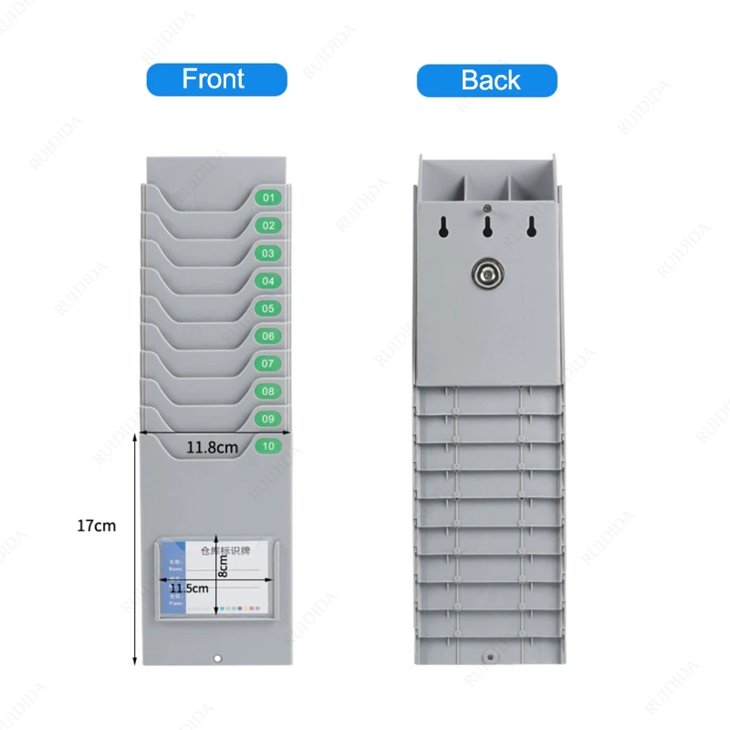 time card holder clock cards rack clocking plastic stand for time recorder electronic attendance machine free global shipping