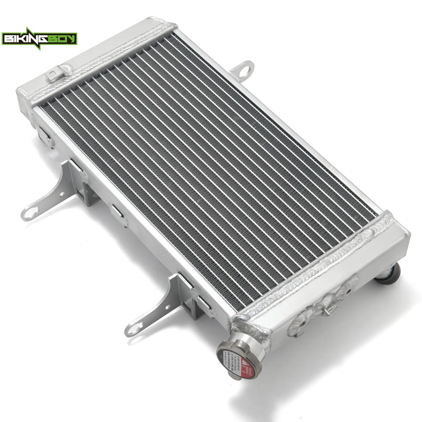 Фото BIKINGBOY для Suzuki DL 1000 V-Strom 02 03 04 05 06 07 08 09 10 11 12 радиатор двигателя, охлаждающий водяной кулер, сердечник из алюминиевого сплава №2