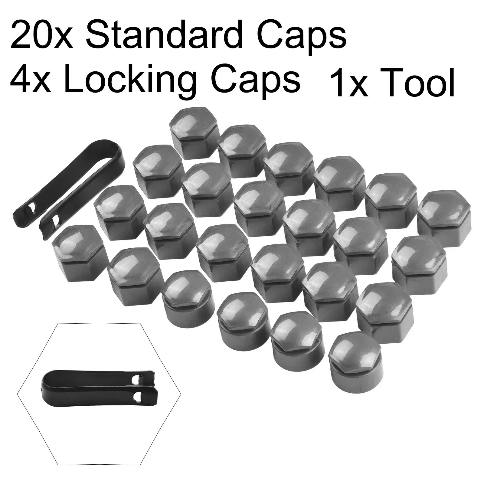 Новинка для Opel Insignia 2010-2017 стандартная серая крышка колеса гайки шины детали 22 мм 24