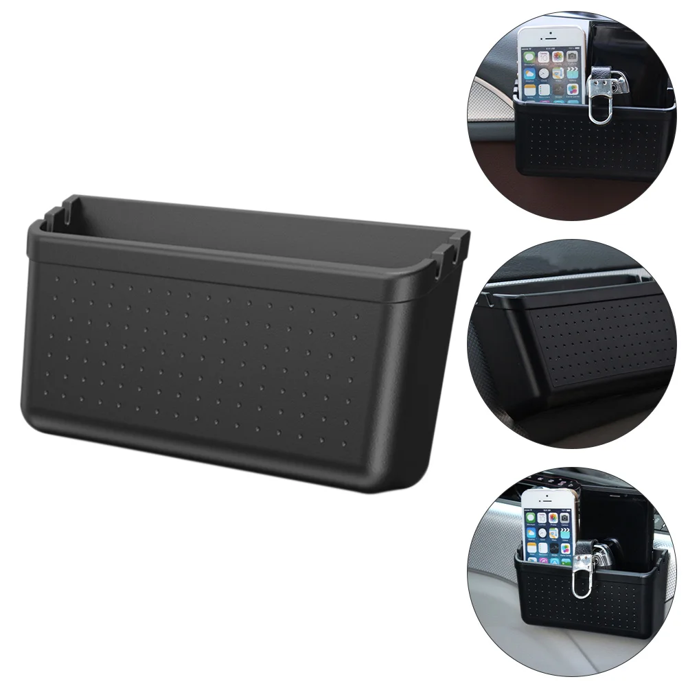 

Vehicle-mounted Storage Box Car Container Paste Car Air Vent Outlet Pocket Sundries Organizer Abs Car Dashboard Storage Box