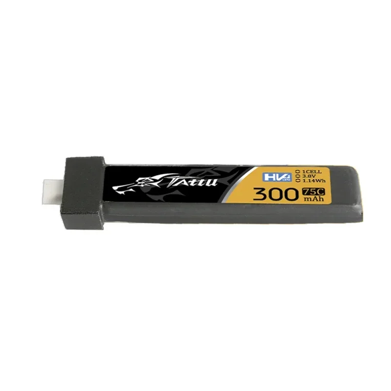 1-10 шт. обновление TATTU 75C 1S 300 мАч 3 8 В Lipo аккумулятор для радиоуправляемого