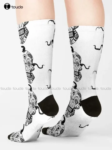 Носки «Возвращение плиты» с черепом и сахарной черепом, розовые носки, персонализированные носки унисекс для взрослых и подростков, молодежные носки на заказ, подарок, уличная одежда, забавные