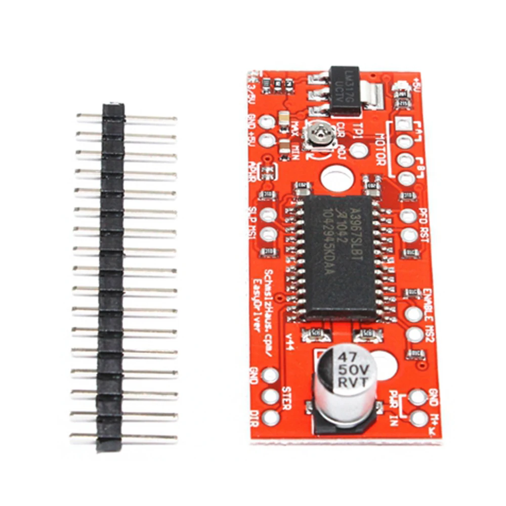 A3967 шаговый двигатель EasyDriver Motor Driver макетная плата для 3D-принтера модуль | Мебель