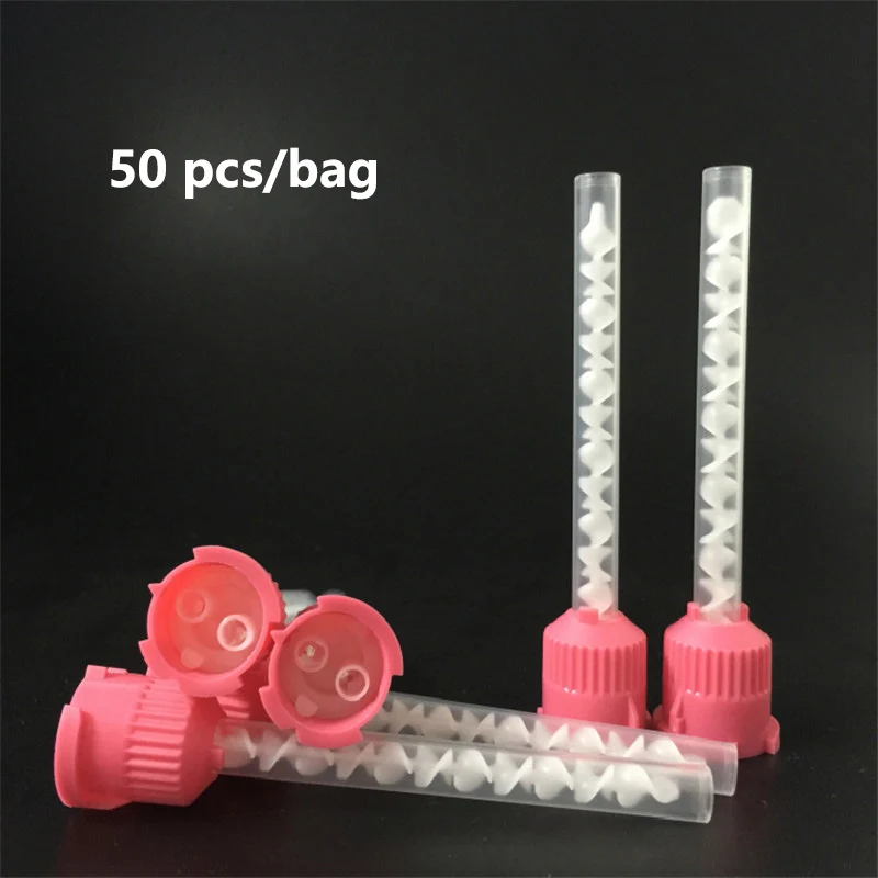 50 шт./пакет 1:1 стоматологические одноразовые силиконовые резиновые насадки для