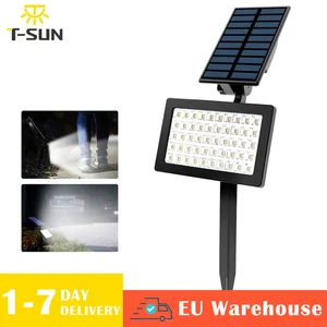 Фонарь Светодиодный настенный, на солнечной батарее, 50 светодиодов