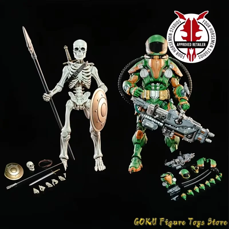 1/12 Originate Four Horsemen Mythic Legions Скелет Солдаты Экшн Аниме Фигурка Статуя Коллекционные
