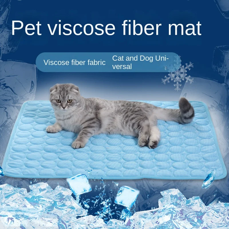 

Новинка 2023, охлаждающий коврик для летней собаки, подкладки для льда для домашних животных, подстилка для кошек, дышащая подстилка для собак