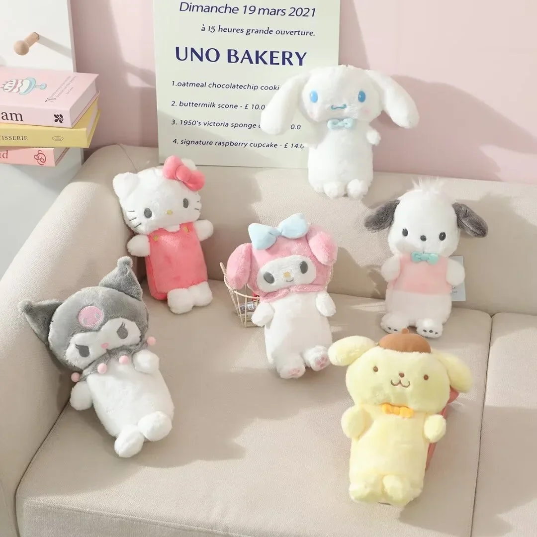 Sanrio мультяшная плюшевая сумка My Melody Kuromi Pochacco Hello Kitty пенал японский стиль портмоне