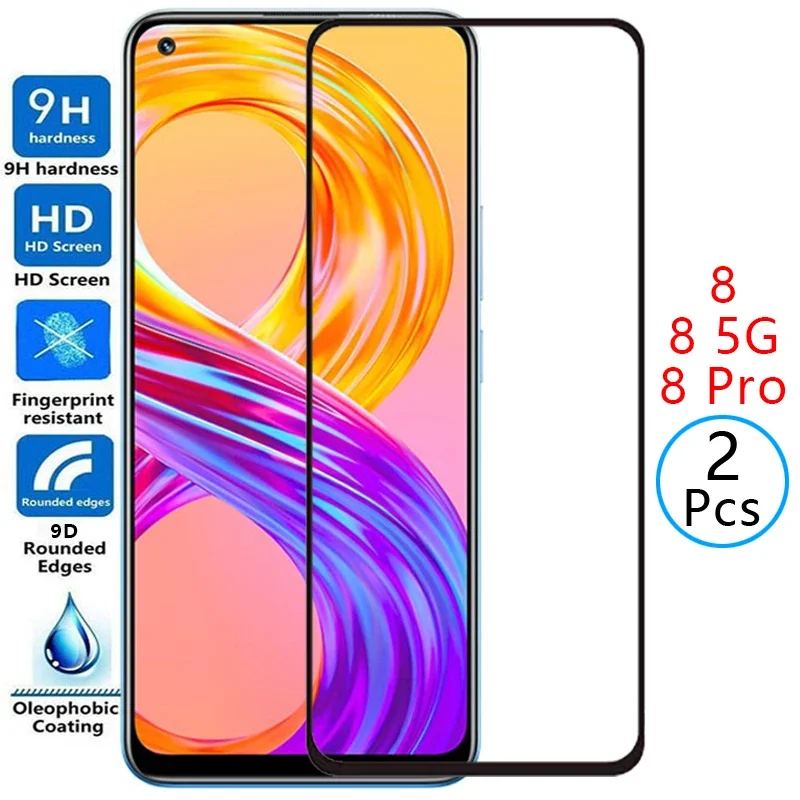 Защитное закаленное стекло для Realme 8 pro защитная пленка экрана 5g 8pro Realmi Reame Relme Ralme