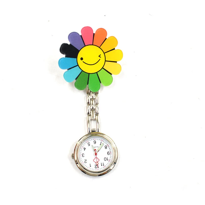 Cute Doctor Pocket Watch Children Pocket Stool Wach Chest Table Student Watch Flower Nurse Hanging Watch Pocket & Fob Watches