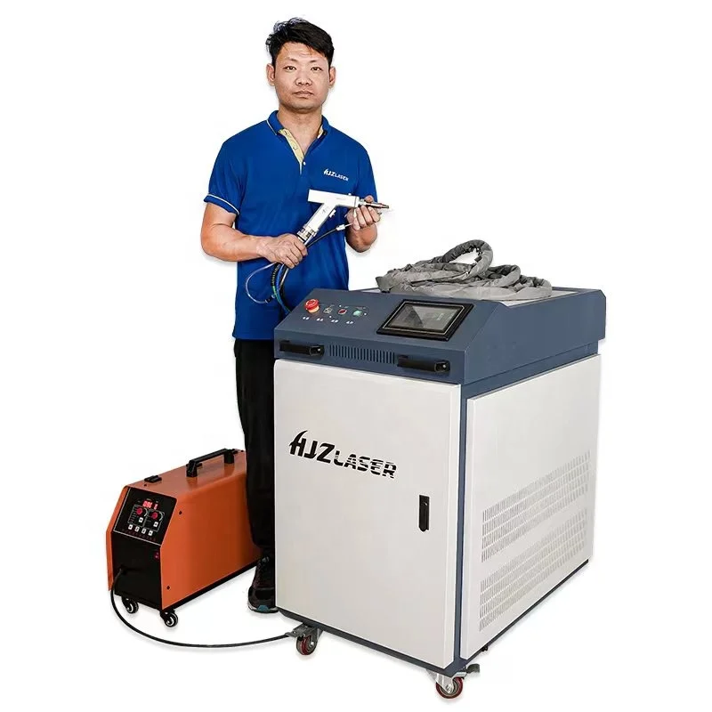 

HJZ 1000W 1500W fiber laser welder water cooling welding laser easy move laser welding machine metal